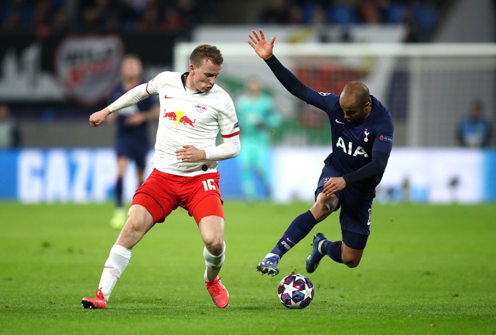 Tottenham Hotspur został wyeliminowany przez RasenBallsport Leipzig e. V.